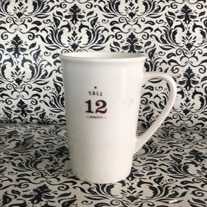 Starbucks white Size series mug